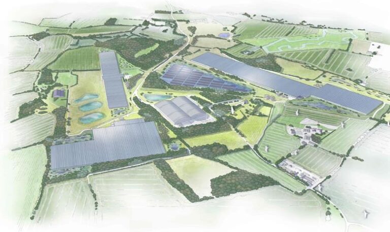 UK: 100-acre low-carbon greenhouse enters planning